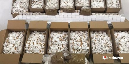 672 milyon 490 bin makaron ele geçirildi