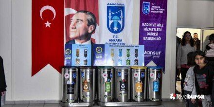 Ankara Büyükşehir Belediyesin'den sıfır atık günü etkinliği