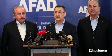 Cumhurbaşkanı Yardımcısı Fuat Oktay Açıklama Yaptı: Depremlerde toplam 1541 kişi hayatını kaybetti