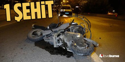 Samsun'da gerçekleşen motosiklet kazası sebebiyle bir polis şehit oldu