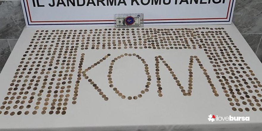 Aydın'da tarihi eser kaçakçılarına yönelik operasyonda 757 sikke ele geçirildi!