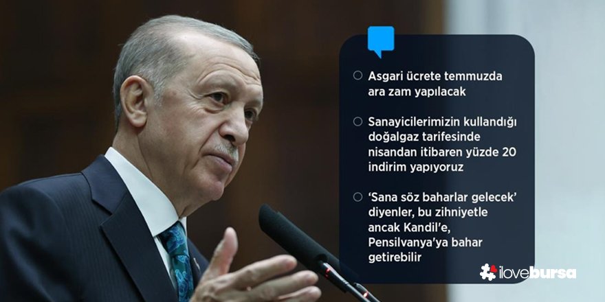 Cumhurbaşkanı Recep Tayyip Erdoğan: Elektrikte yüzde 15 indirime gidiyoruz