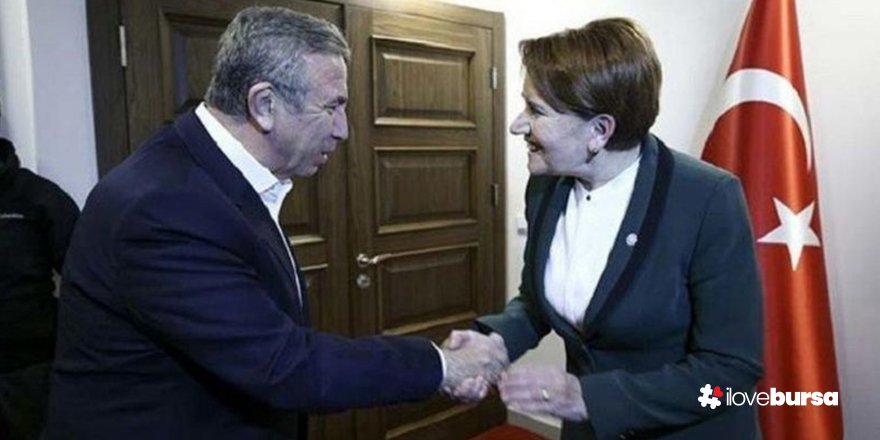 Meral Akşener Mansur Yavaş ile görüştü.