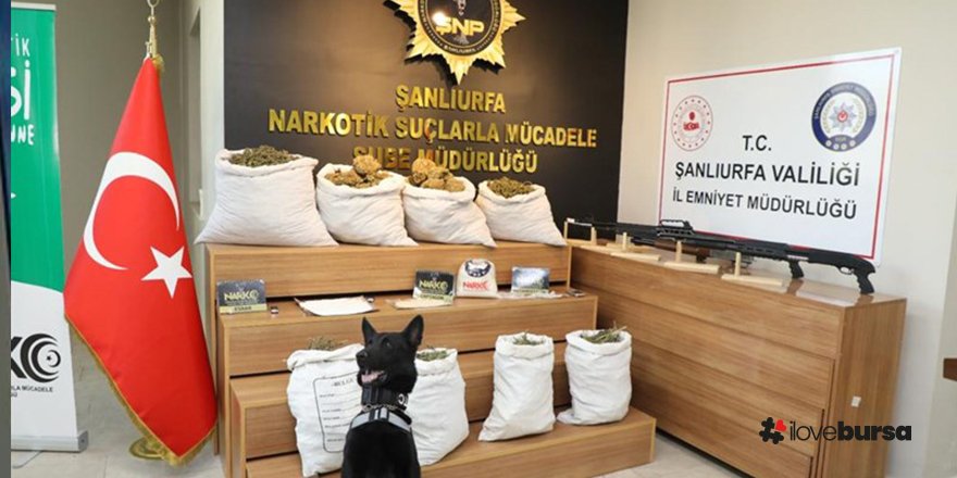 Urfa'da 5 kilo 200 gram kimyasal uyuşturucu ele geçirildi